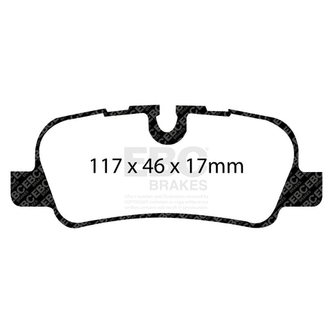 EBC Brakes Pad and Disc Kit (PDKR498) Image 4