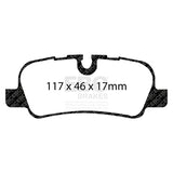 EBC Brakes Pad and Disc Kit (PDKR498) Image 4