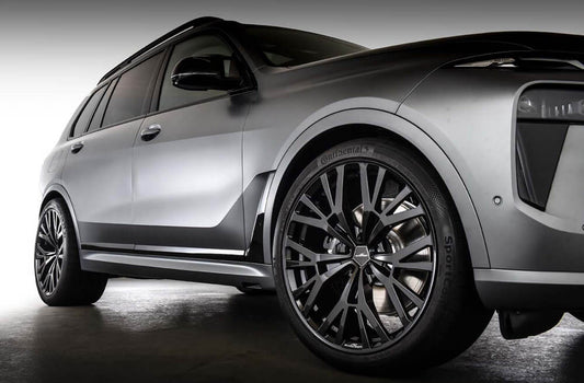 AC Schnitzer 23" Wheel Set ac5 Black Pirelli For BMW X7 G07 (824330782