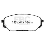 EBC Brakes Pad and Disc Kit (PDKF941) Image 1