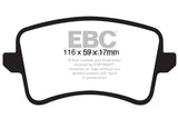EBC Yellowstuff 4000 Series Street and Track Brake Pad Set (DP41988R) Image 3