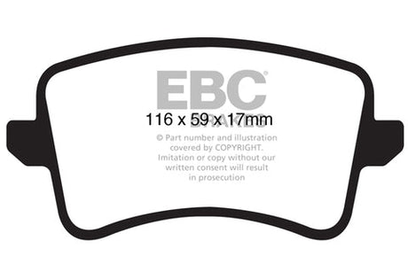 EBC Brakes Pad and Disc Kit (PDKR067) Image 2