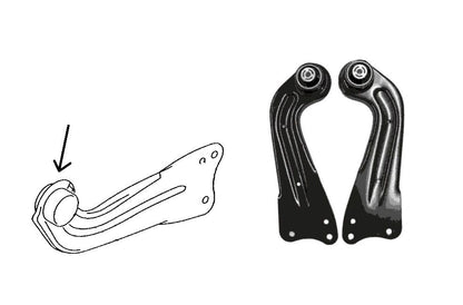 VW Golf Mk5 & Mk6 Inc GTI (2003-2012) Rear Trailing / Tie Bar to Chassis Bushes