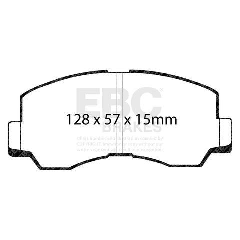 EBC Brakes Pad and Disc Kit (PDKF1357)
