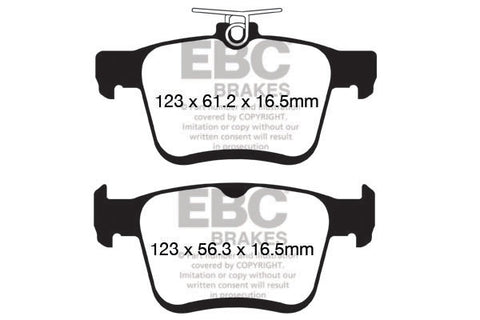 EBC Brakes Pad and Disc Kit (PD08KR413) Image 1