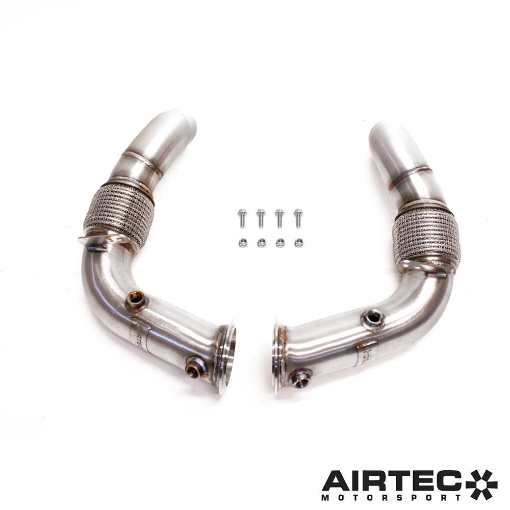 AIRTEC Motorsport De-Cat Downpipe for BMW S63 engine (M5/M6) Image 1