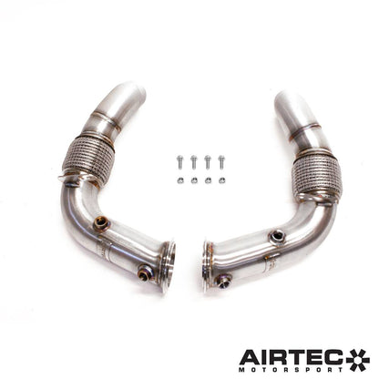 AIRTEC Motorsport De-Cat Downpipe for BMW S63 engine (M5/M6) Image 1