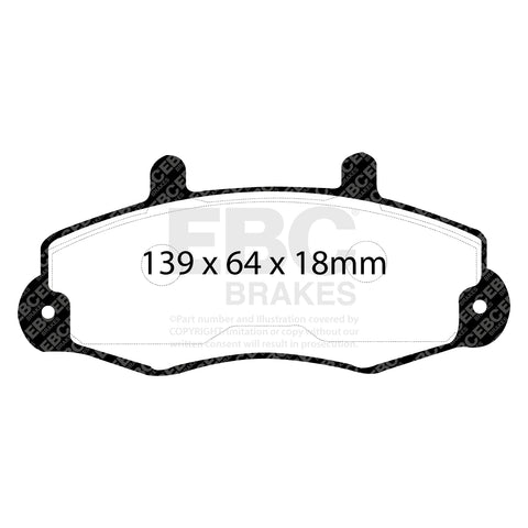 EBC Brakes Pad and Disc Kit (PDKF794) Image 1