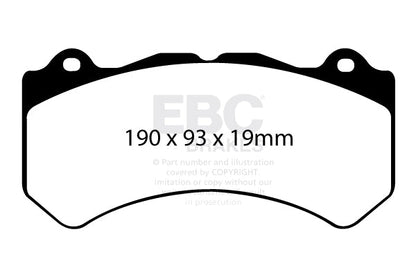 EBC Pad + 2 Piece Disc Kit P2DK006RPX Front Image 3