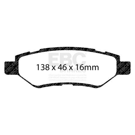 EBC Brakes Pad and Disc Kit (PDKR200) Image 2