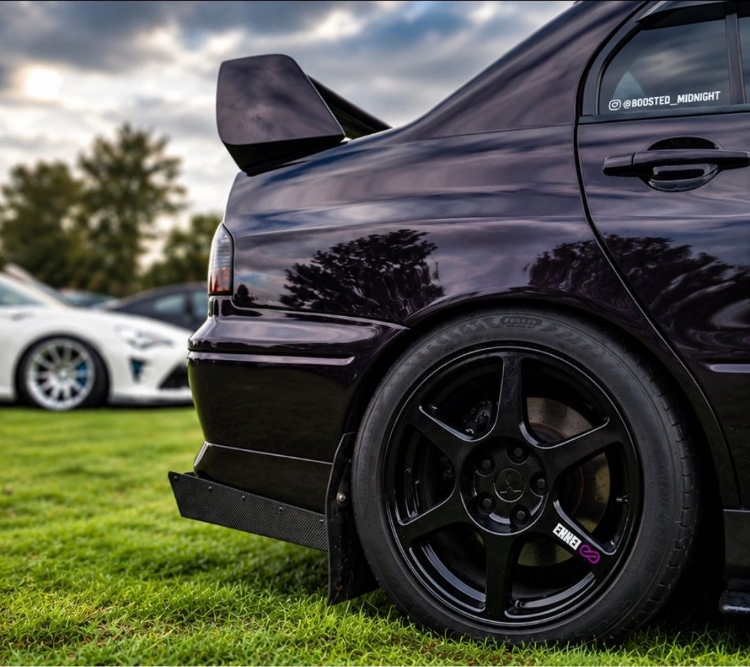 Rexpeed JDM 7-8 V-Style Diffuser for Mitsubishi Lancer Evolution