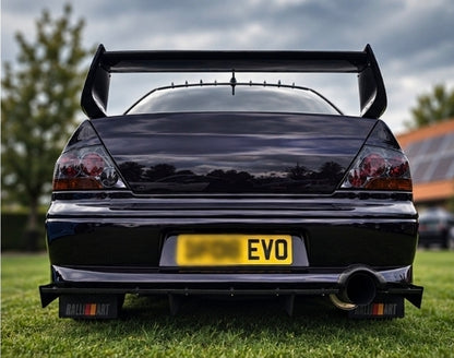 Rexpeed JDM 7-8 V-Style Diffuser for Mitsubishi Lancer Evolution