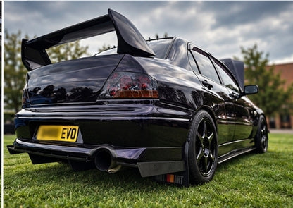 Rexpeed JDM 7-8 V-Style Diffuser for Mitsubishi Lancer Evolution