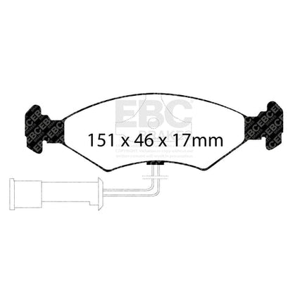 EBC Brakes Pad  and  Disc Kit (PD01KF527)