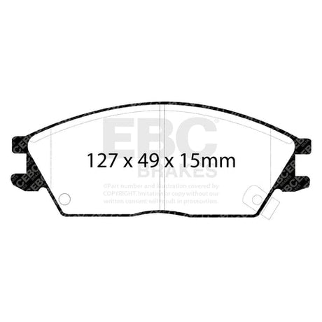 EBC Brakes Pad and Disc Kit (PDKF927) Image 2