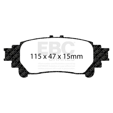 EBC Brakes Pad and Disc Kit (PDKR878) Image 1
