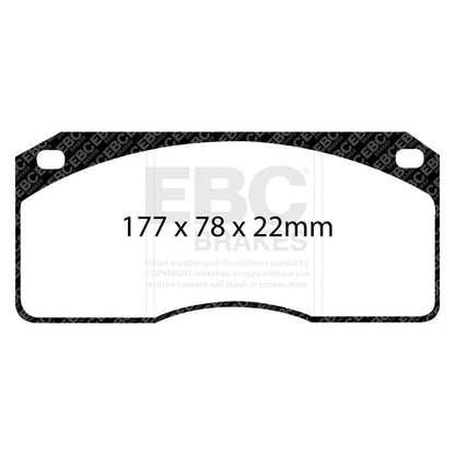 EBC Ultimax OE Replacement Brake Pad Set (DP714)