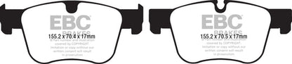 EBC Brakes Pad and Disc Kit (PD08KF670)