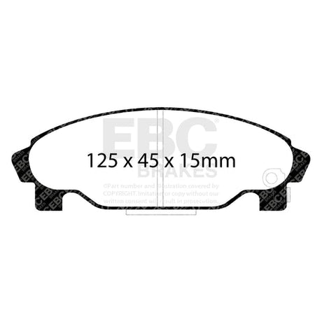 EBC Brakes Pad and Disc Kit (PDKF566) Image 2