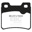 EBC Brakes Pad and Disc Kit (PDKR697) Image 1