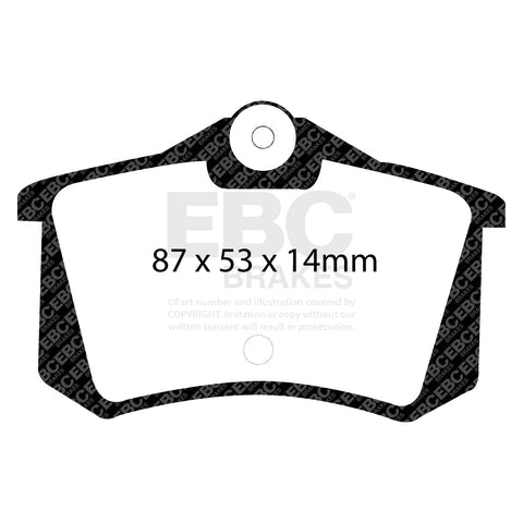 EBC Brakes Pad and Disc Kit (PD13KR252)
