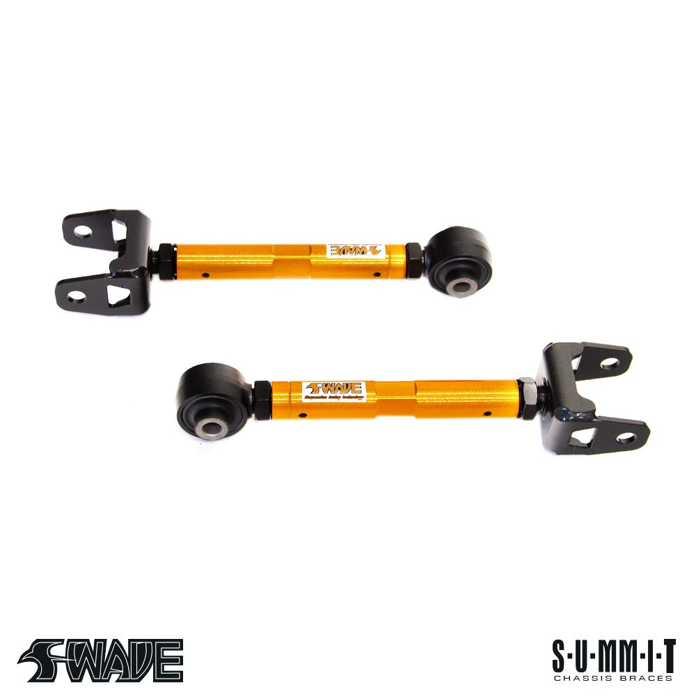 SWAVE &amp; SUMMIT Carbon Steel Rear Adjustable Toe Control Kit for Toyota Yaris GR Image 1