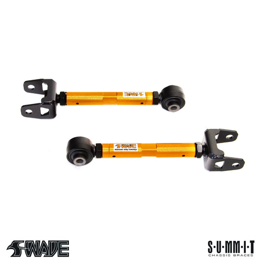 SWAVE &amp; SUMMIT Carbon Steel Rear Adjustable Toe Control Kit for Toyota Yaris GR Image 1