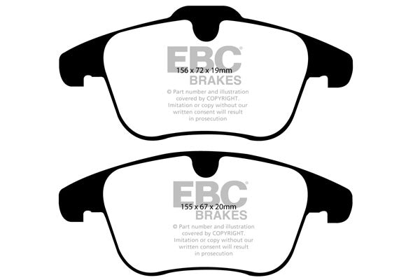 EBC Brakes Pad and Disc Kit (PD08KF249)