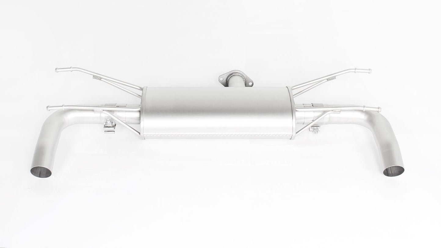 Axle-back Sport Exhaust for Fiat 124 Spider