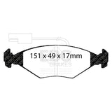 EBC Brakes Pad and Disc Kit (PDKF666) Image 1