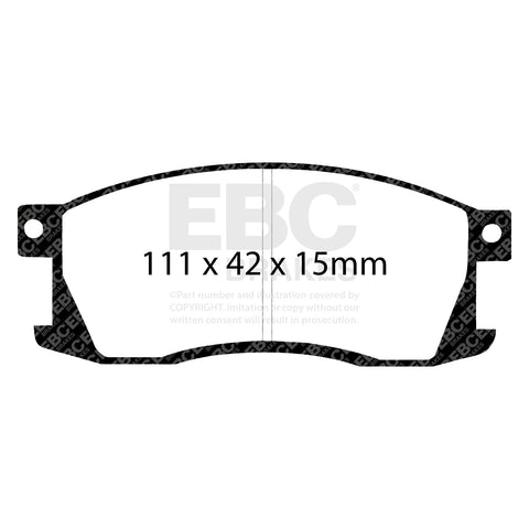 EBC Brakes Pad and Disc Kit (PDKF905) Image 4