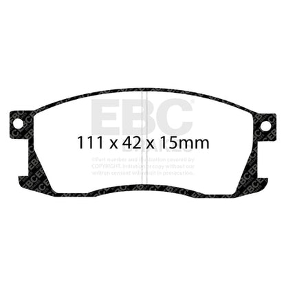 EBC Brakes Pad and Disc Kit (PDKF905) Image 4