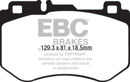 EBC Greenstuff 2000 Series Sport Brake Pad Set (DP22209) Image 3