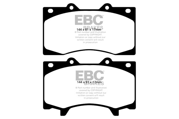EBC Brakes Pad and Disc Full vehicle Kit (PD40K2336) Image 3
