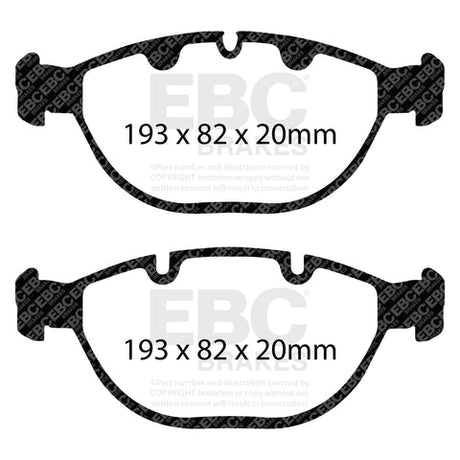 EBC Brakes Pad  and  Disc Kit (PD01KF1807) Image 2