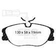EBC Brakes Pad and Disc Kit (PDKF073) Image 1
