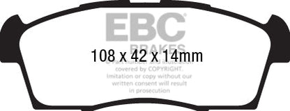 EBC Brakes Pad and Disc Kit (PDKF423)