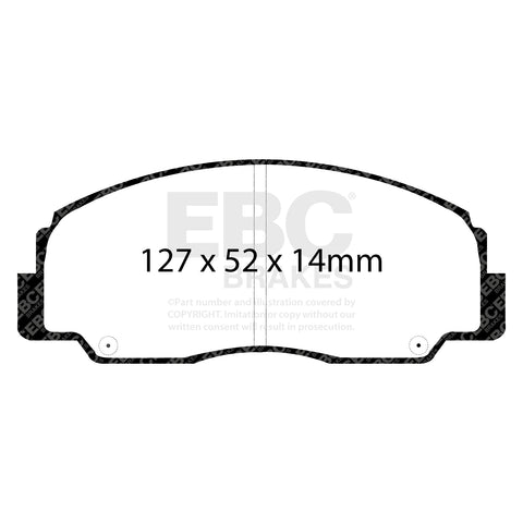 EBC Brakes Pad and Disc Kit (PDKF579) Image 1