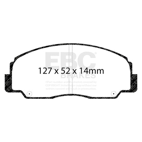 EBC Brakes Pad and Disc Kit (PDKF579) Image 1