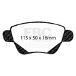 EBC Brakes Pad and Disc Kit (PD03KR297) Image 1