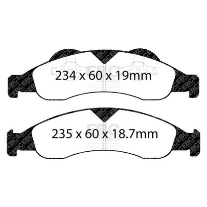 EBC Brakes Pad  and  Disc Kit (PD01KF541)