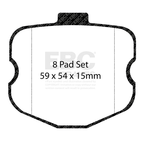 EBC Brakes Pad and Disc Kit (PD08KR128)