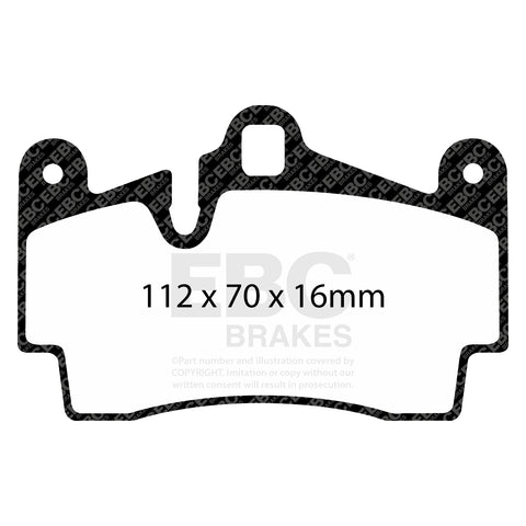 EBC Brakes Pad  and  Disc Kit (PD01KR936) Image 3