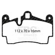 EBC Brakes Pad and Disc Kit (PD11KR215) Image 1
