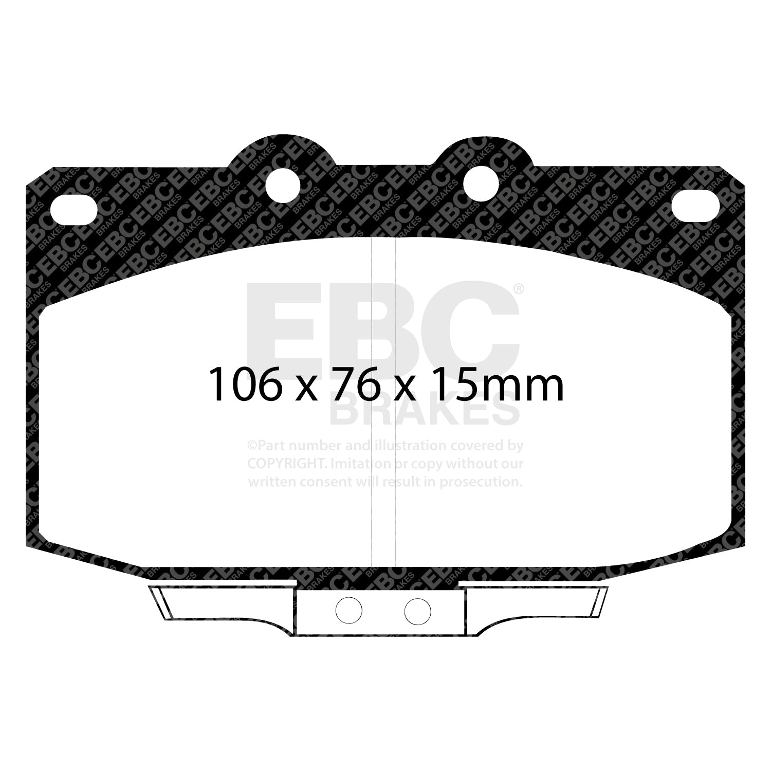 EBC Brakes Pad and Disc Full vehicle Kit (PD40K1143)