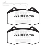 EBC Brakes Pad and Disc Kit (PDKF071) Image 1