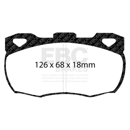 EBC Brakes Pad and Disc Full vehicle Kit (PD40K1038)