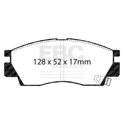 EBC Brakes Pad and Disc Full vehicle Kit (PD40K1339) Image 3