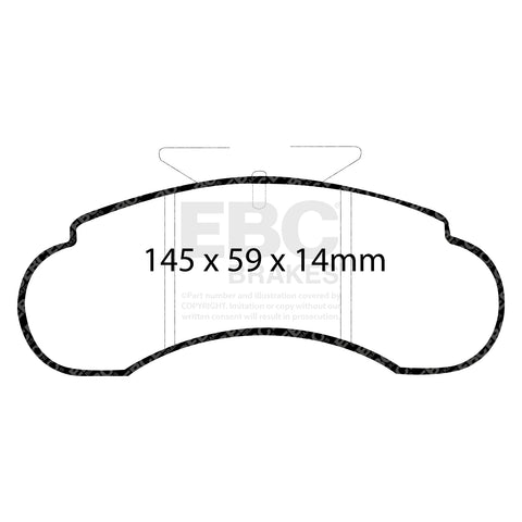 EBC Brakes Pad and Disc Full vehicle Kit (PD40K1230)