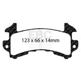 EBC Brakes Pad and Disc Kit (PDKR211) Image 2